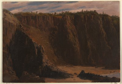 Falaises à Grand Manan - Frederic Edwin Church