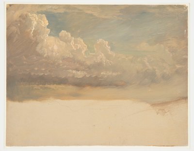 Étude de nuages - Frederic Edwin Church