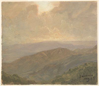 Ciels nuageux, Jamaïque - Frederic Edwin Church