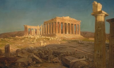 Le Parthénon. 1871 - Frederic Edwin Church