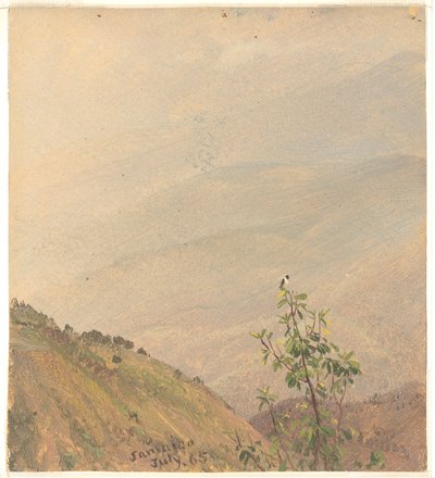 Collines lointaines, Jamaïque - Frederic Edwin Church