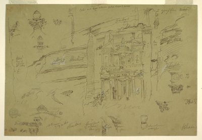 Dessin, détails architecturaux d