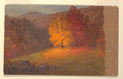 Dessin, paysage d