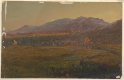 Dessin, paysage d