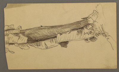 Dessin, section inférieure d