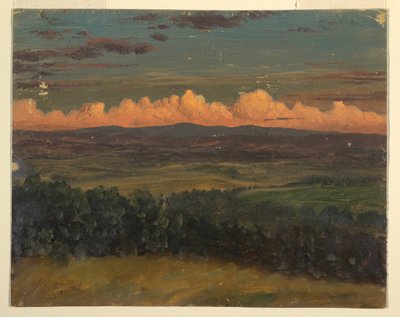 Dessin, Catskills depuis l
