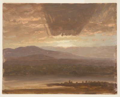 Dessin, Catskills depuis l