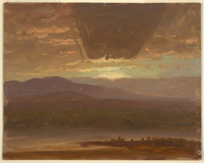 Dessin, Catskills depuis l