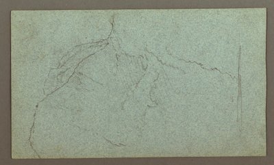 Dessin, chutes, peut-être 1868 - Frederic Edwin Church