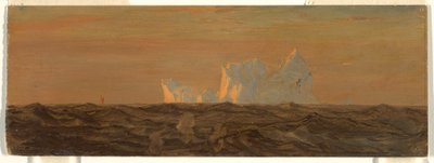 Dessin, Icebergs, juin ou juillet 1859 - Frederic Edwin Church
