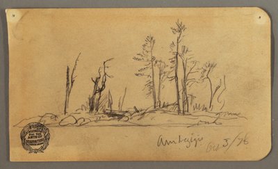 Dessin, île, 1878 - Frederic Edwin Church