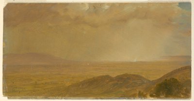 Dessin, paysage, mai 1865 - Frederic Edwin Church