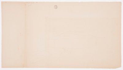 Dessin, lac Millinocket, Maine, septembre 1878 - Frederic Edwin Church