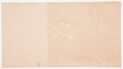 Dessin, mont Katahdin vu du sud-est ; verso : mont Katadhin, 1876-78 - Frederic Edwin Church