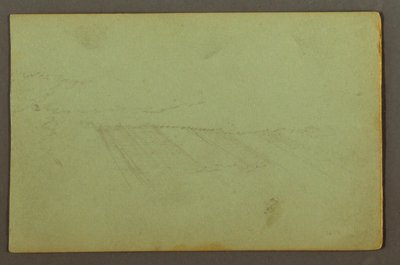 Dessin, Pluie, peut-être 1856 - Frederic Edwin Church