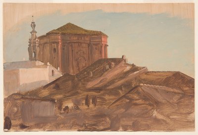 Dessin, Toits près de Sant