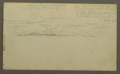 Dessin, étude du ciel, peut-être 1857-58 - Frederic Edwin Church