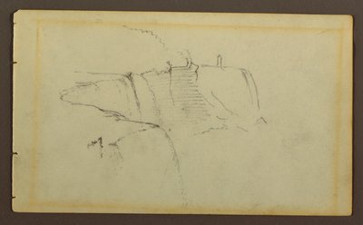 Dessin, Les chutes américaines, rivière Niagara, peut-être 1858 - Frederic Edwin Church
