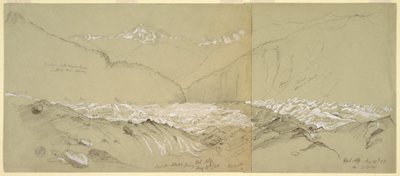 Dessin, Glacier d