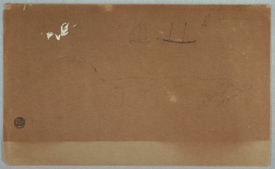 Dessin, Vues du Labrador ou de Terre-Neuve, juin ou juillet 1859 - Frederic Edwin Church