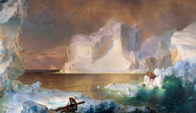 Icebergs - Frederic Edwin Church