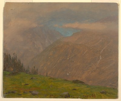 Alpes italiennes - Frederic Edwin Church