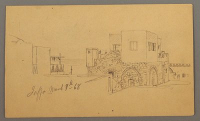 Coin de rue de Jaffa, Palestine [Tel Aviv, Israël] - Frederic Edwin Church