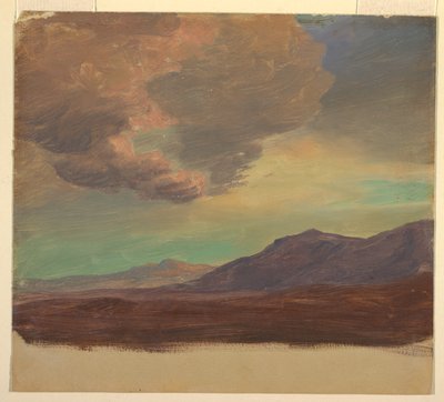 Paysage, près de la Palestine ou de la Syrie - Frederic Edwin Church
