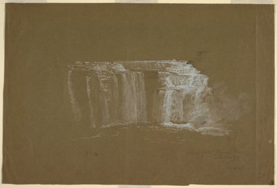 Chutes inférieures, rivière Genesee, Rochester, New York - Frederic Edwin Church