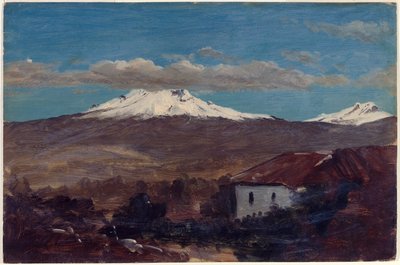 Mont Chimborazo vu de Riobamba, Équateur - Frederic Edwin Church
