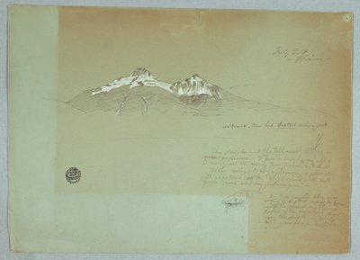 Mont Iliniza, Équateur - Frederic Edwin Church