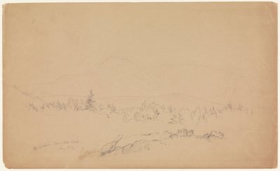 "Le mont Katahdin vu de l
