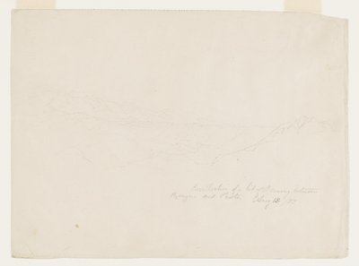 Paysage montagneux entre Popyan et Pasto, Colombie - Frederic Edwin Church