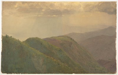 Montagnes en Jamaïque - Frederic Edwin Church