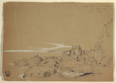 Côte rocheuse, Grand Manan, Canada - Frederic Edwin Church