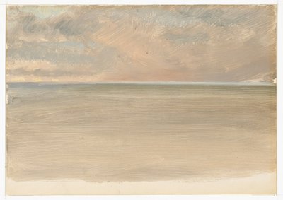 Paysage marin avec la calotte glaciaire au loin - Frederic Edwin Church