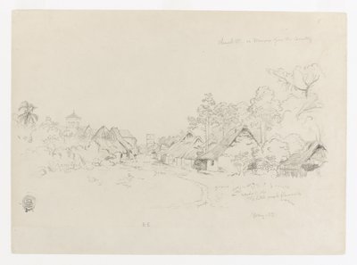 Rue de Mompos, Colombie - Frederic Edwin Church