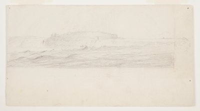 Étude pour une peinture des chutes du Niagara - Frederic Edwin Church