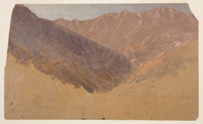 Étude du Grand Bassin, Mont Katahdin - Frederic Edwin Church
