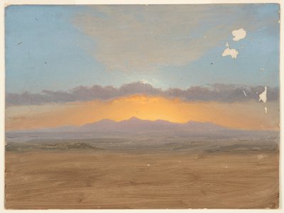 Coucher de soleil - Frederic Edwin Church