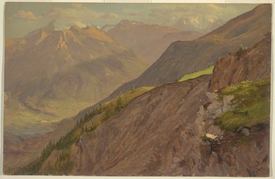 Le Goell et Watzmann, près de Berchtesgeden - Frederic Edwin Church