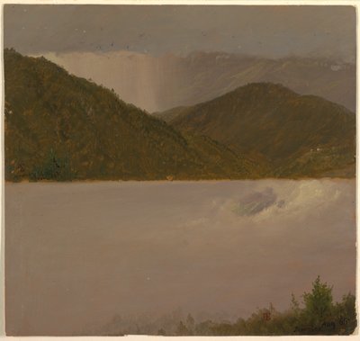 Deux Études de Nuages et de Sommets de Montagnes, Jamaïque - Frederic Edwin Church
