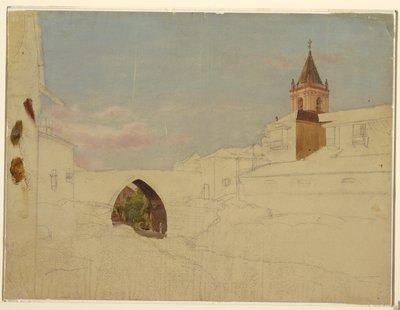 Vue inachevée d