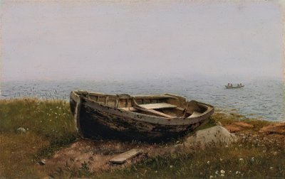 Barque abandonnée - Frederic Edwin Church