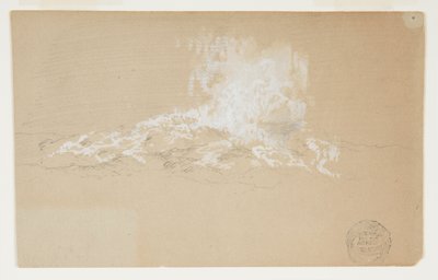 Vagues se brisant contre les rochers - Frederic Edwin Church
