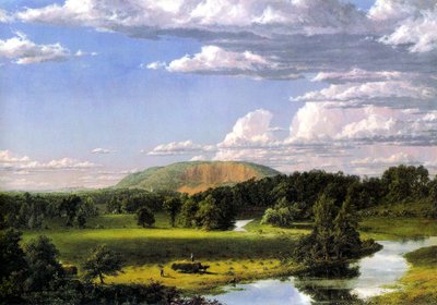 West Rock, New Haven - Frederic Edwin Church