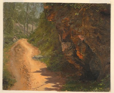 Chemin forestier, Jamaïque - Frederic Edwin Church