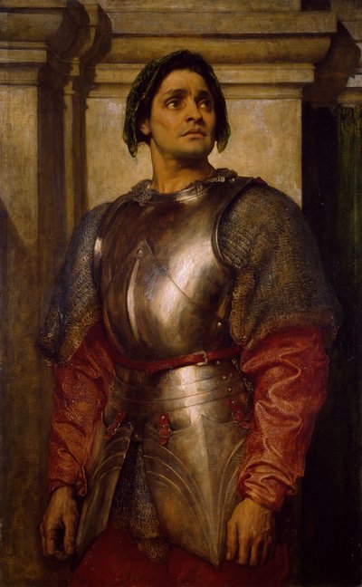 Un Condottiere - Frederic Leighton