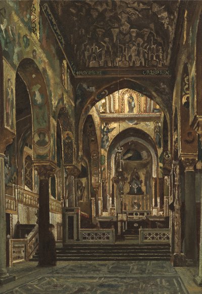 Cappella Palatina, Palerme - Frederic Leighton