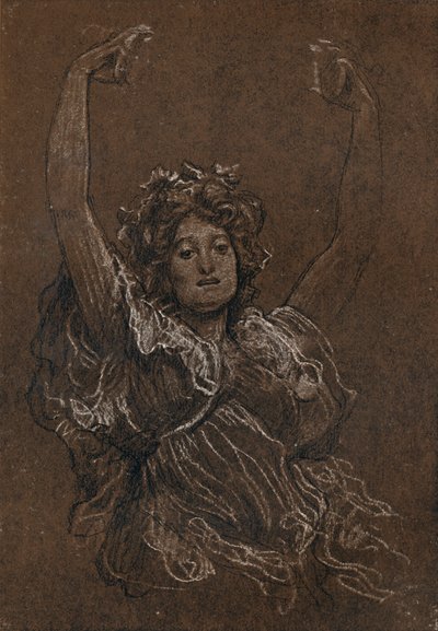 Étude féminine, vers 1897 - Frederic Leighton